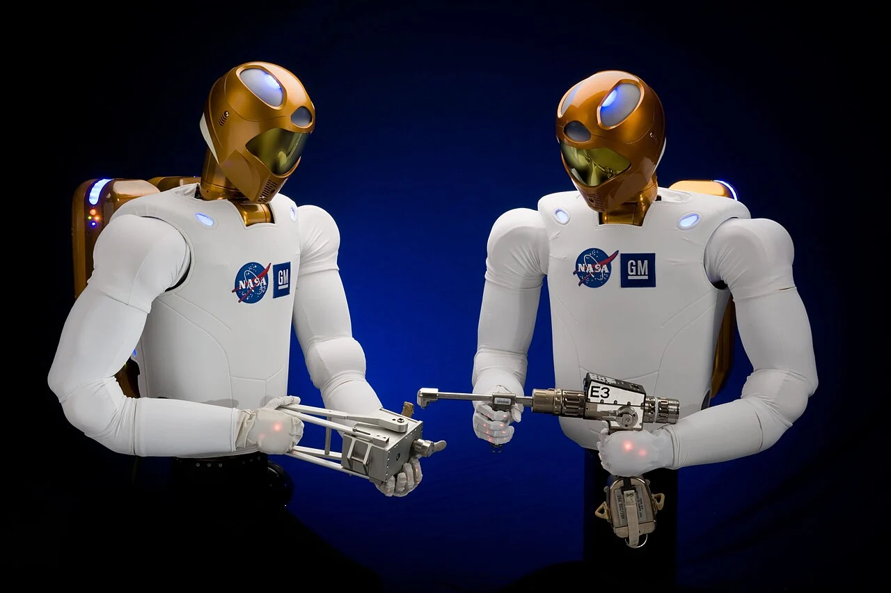NASA Robonaut 2 humanoid upper bodies