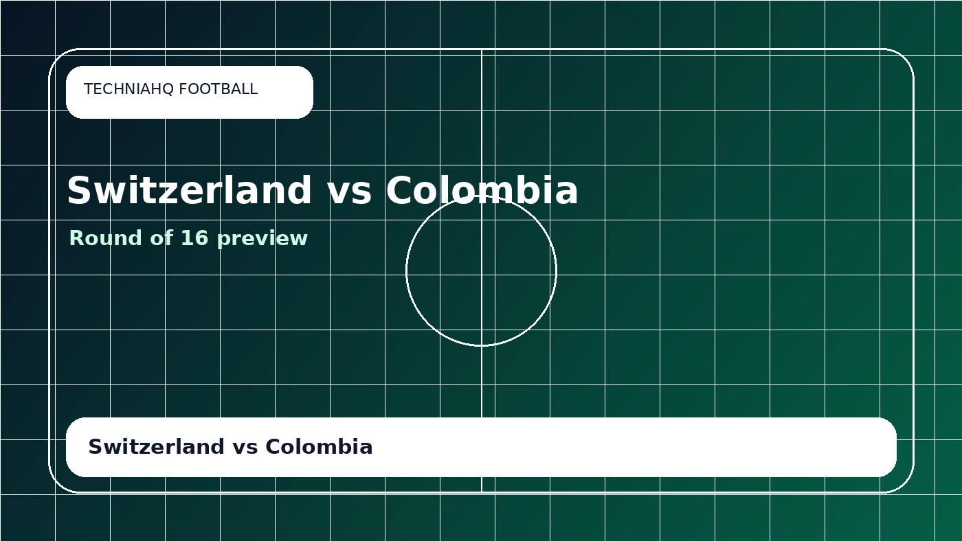 Switzerland and Colombia after the World Cup 2026 penalty shootout