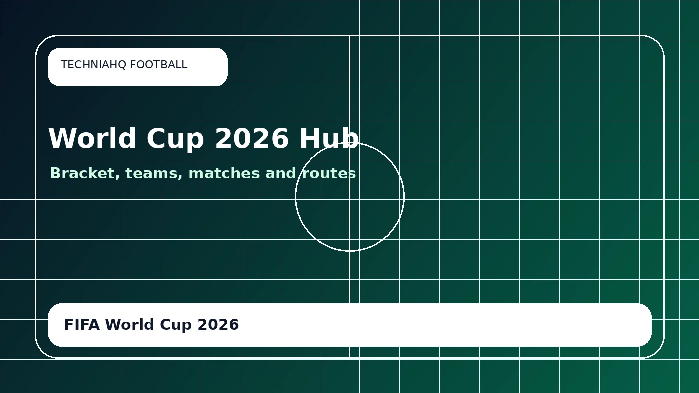 FIFA World Cup 2026 tournament hub illustration