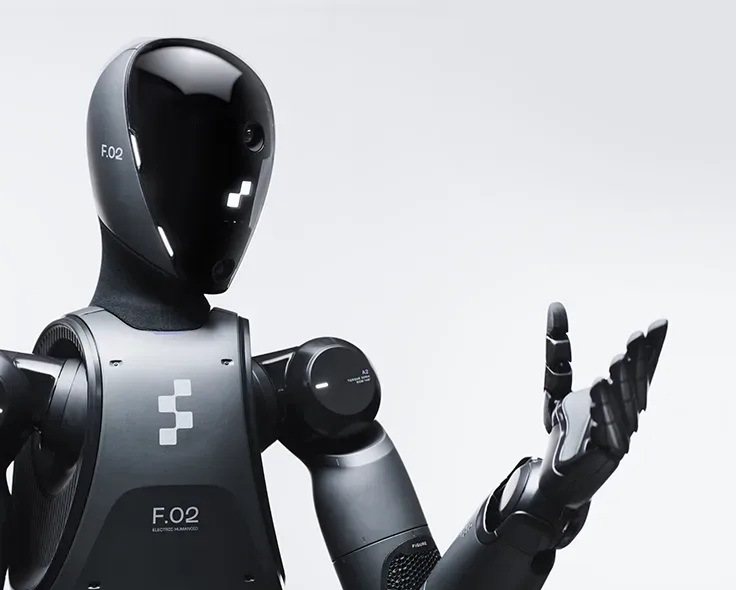 Figure AI Figure 02 humanoid robot working on the BMW production line